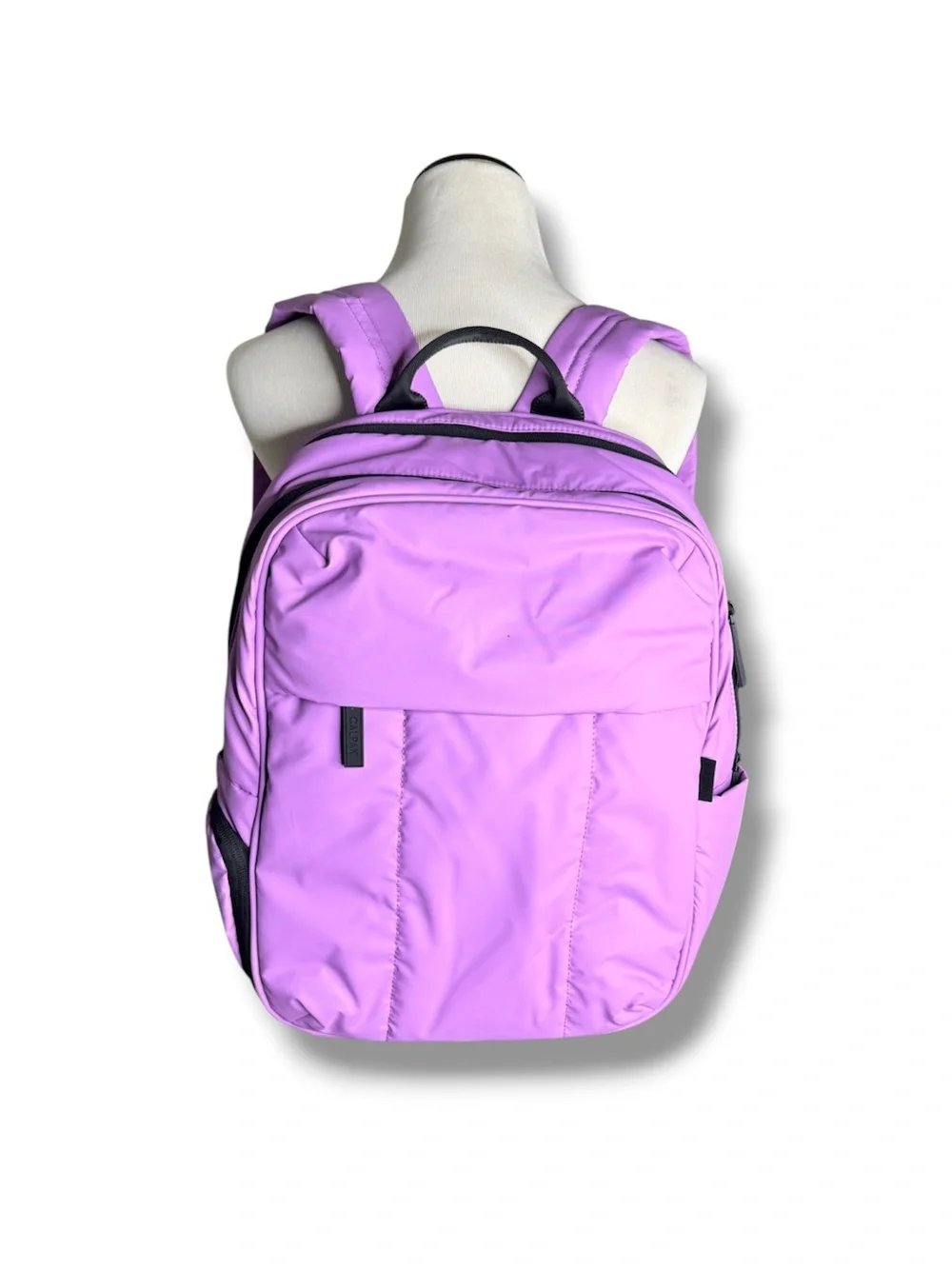 Calpak Luka 15 in Laptop Backpack Padded Travel Work School Bag Luggage Lilac